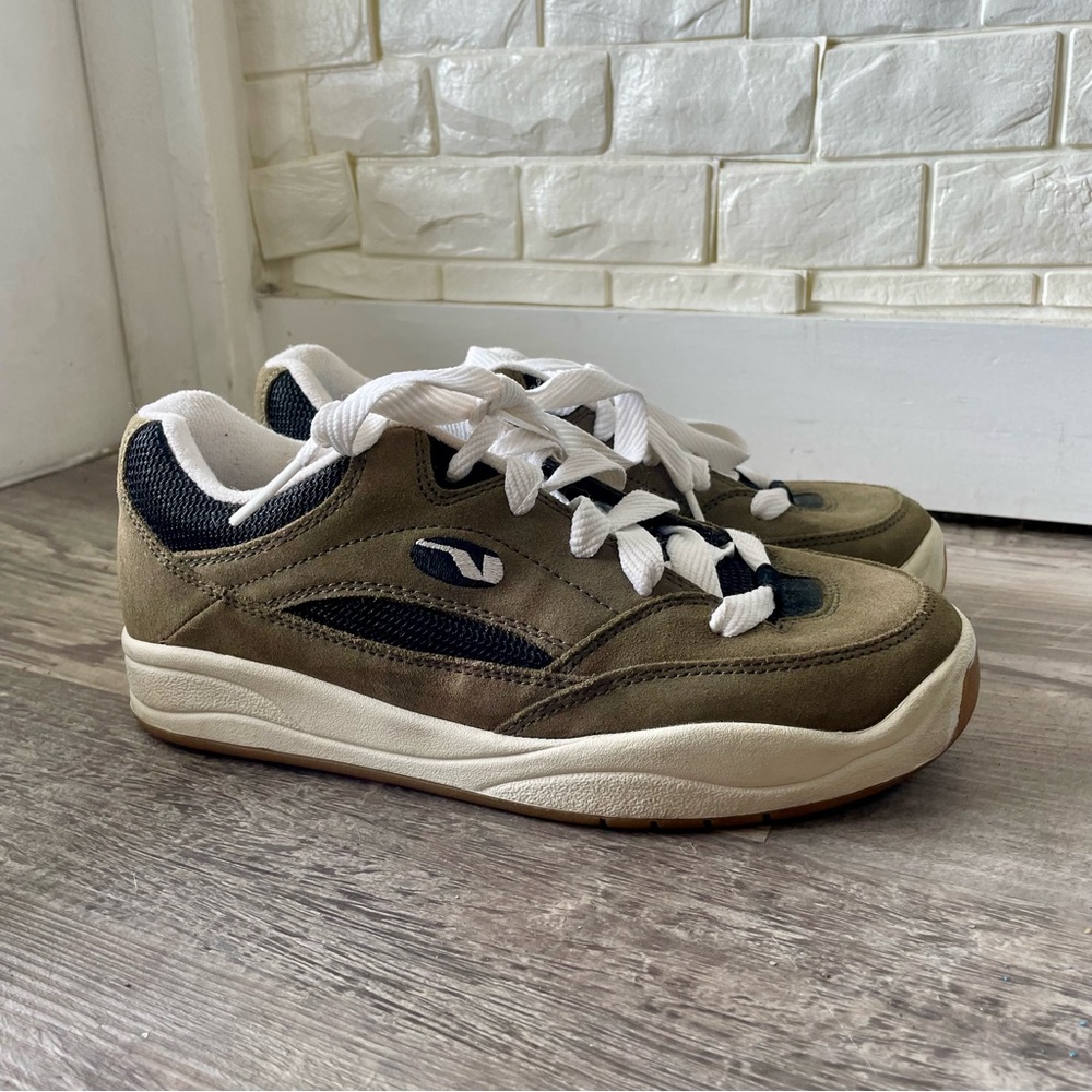 Vintage 90s Y2K Vans Oslo Fat Tongue Skate Skateboard Chunky Sneakers Men’s 7 - Picture 4 of 14